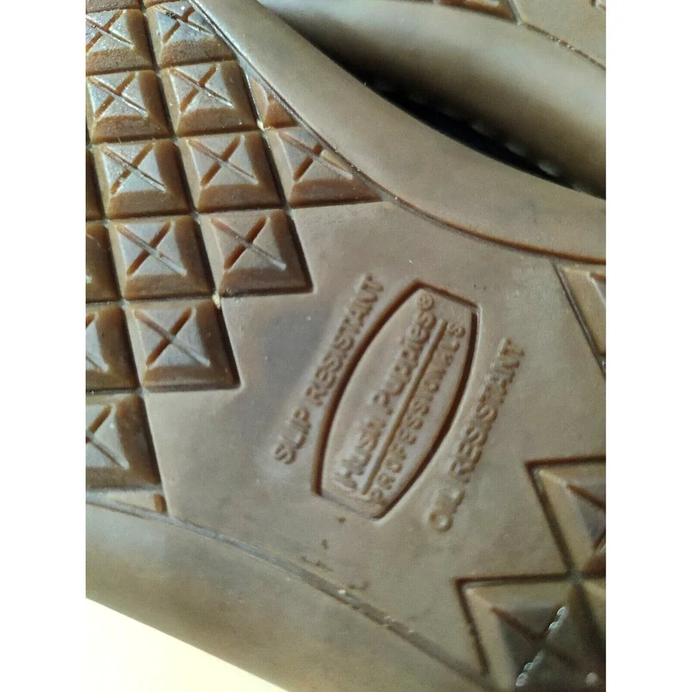 Hush Puppies Professionals Brown Buckle Loafers Men‎ Size 11 Wide Slip On